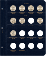 Альбом для юбилейных и памятных монет США / страница 8 фото