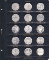 Альбом для памятных и регулярных монет ФРГ / страница 4 фото