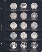 Альбом для памятных и регулярных монет ФРГ / страница 5 фото