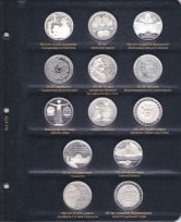 Альбом для памятных и регулярных монет ФРГ / страница 6 фото