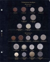 Альбом для регулярных монет Германии / страница 1 фото