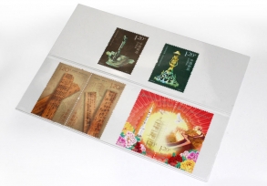 Карточки-кулисы для марок, прозрачные / страница 1 фото