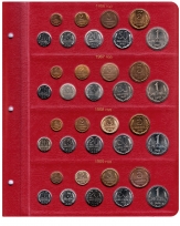 Альбом для монет СССР регулярного чекана 1961-1991 гг.  / страница 2 фото